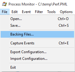 Running Process Monitor